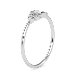 0.20cts. Solitaire Platinum Diamond Engagement Ring JL PT 0678