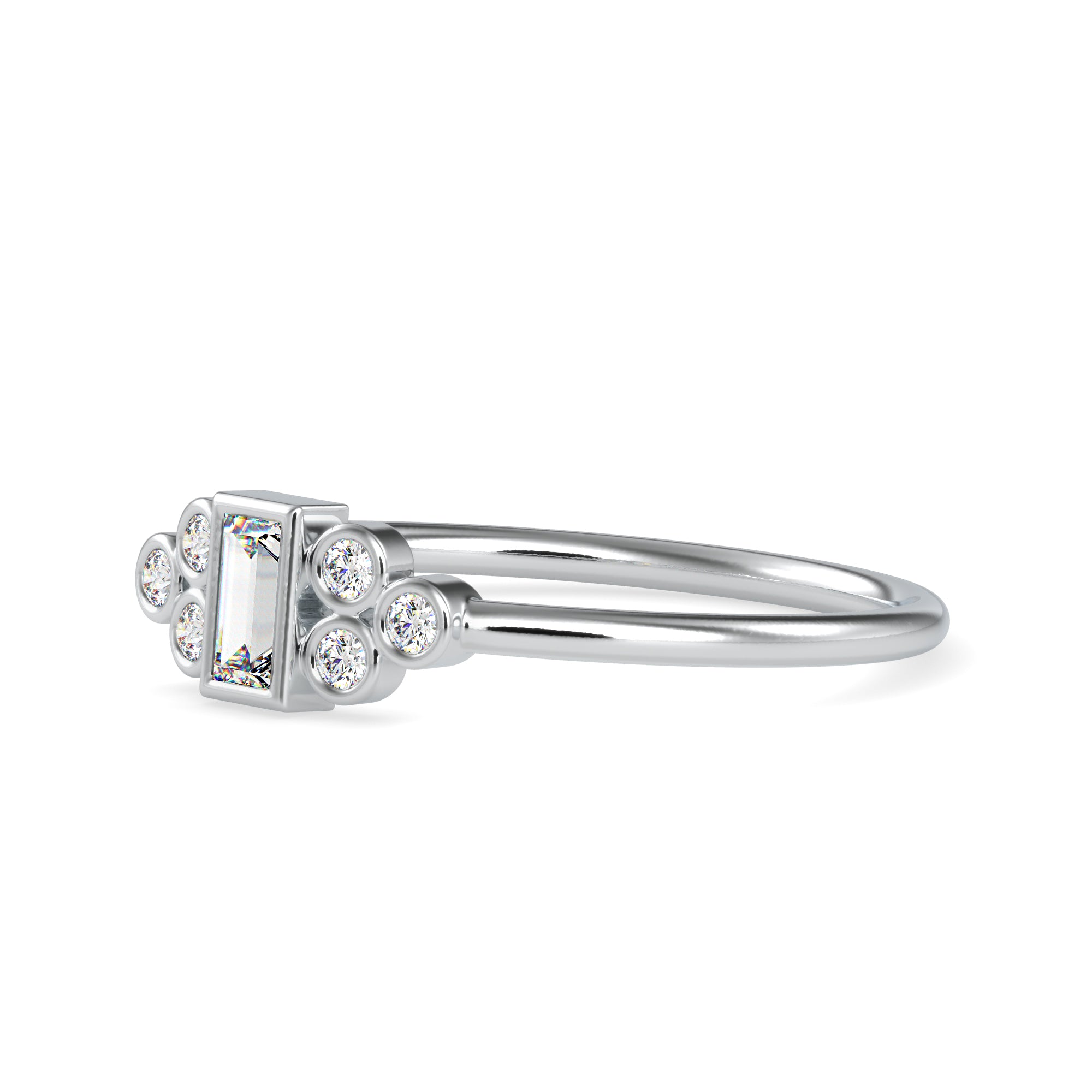 0.20cts. Solitaire Platinum Diamond Engagement Ring JL PT 0678   Jewelove.US