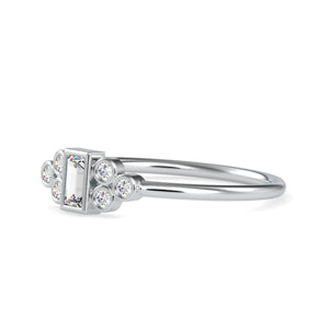 0.20cts. Solitaire Platinum Diamond Engagement Ring JL PT 0678