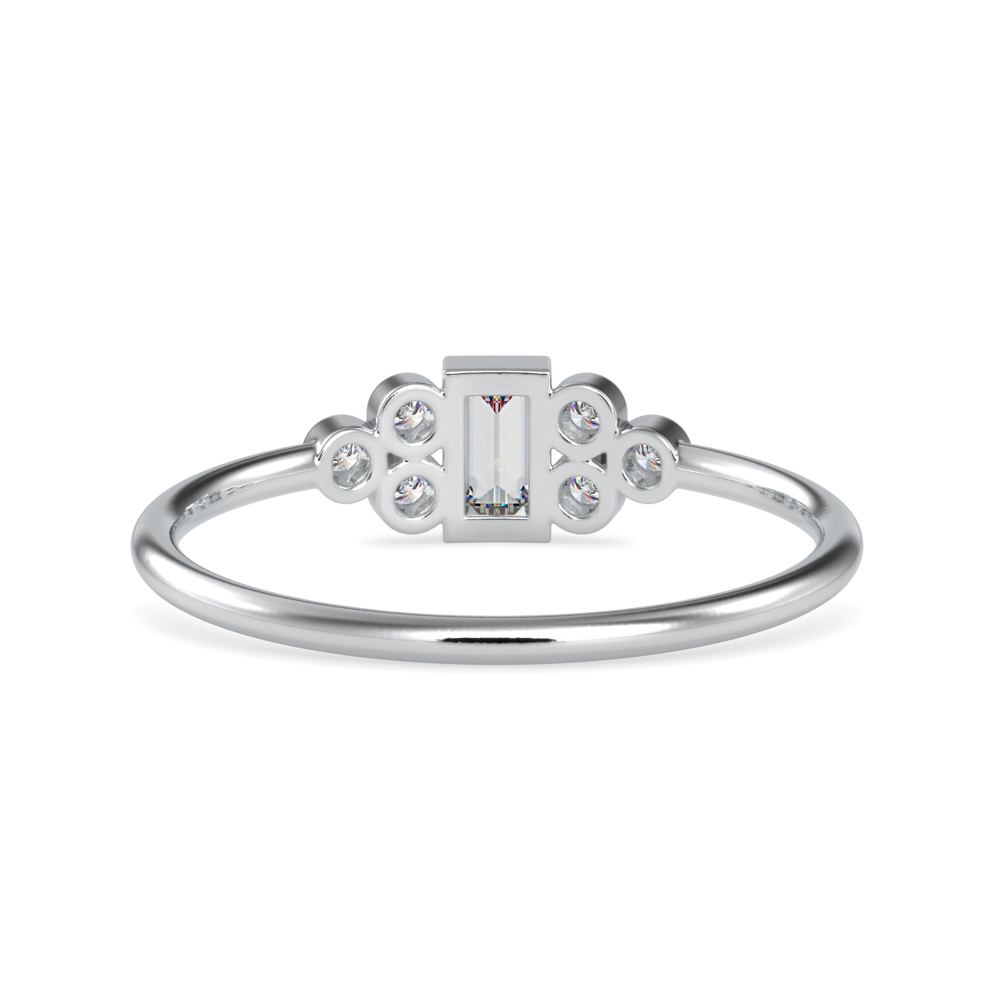 0.20cts. Solitaire Platinum Diamond Engagement Ring JL PT 0678