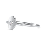 Load image into Gallery viewer, Single Diamond Platinum Ring for Women JL PT 0686   Jewelove.US
