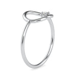 Load image into Gallery viewer, Single Diamond Platinum Engagement Ring JL PT 0689

