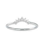 Load image into Gallery viewer, 7 Diamond Platinum Engagement Ring JL PT 0690
