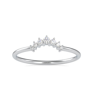 7 Diamond Platinum Engagement Ring JL PT 0690