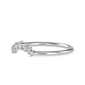 7 Diamond Platinum Engagement Ring JL PT 0690