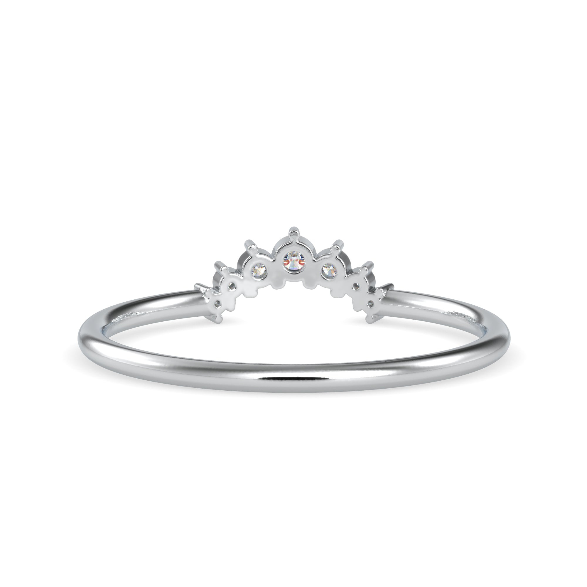 7 Diamond Platinum Engagement Ring JL PT 0690