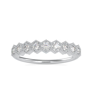 Designer Platinum 9 Diamond Engagement Ring JL PT 0691