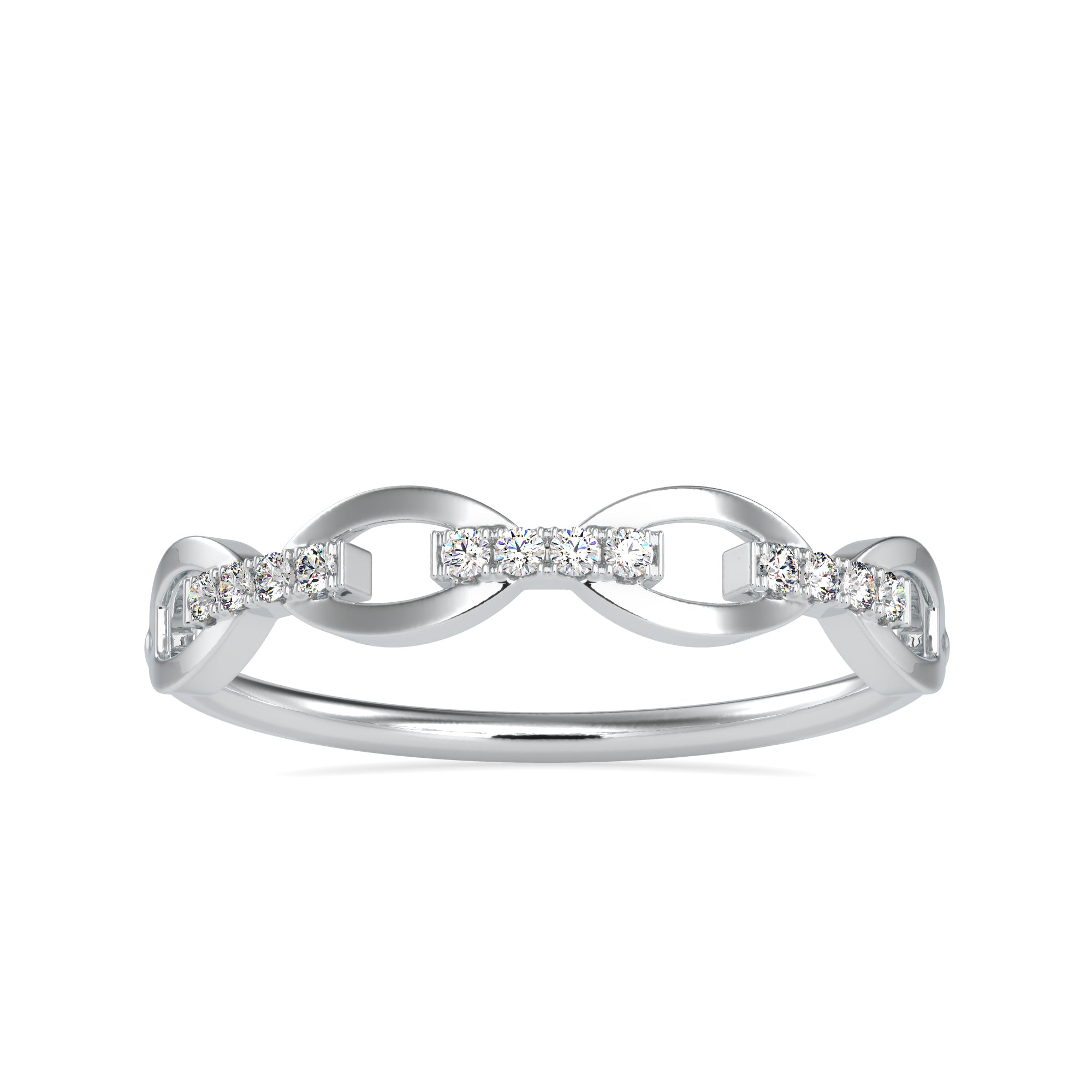 Designer Platinum Diamond Engagement Ring JL PT 0692