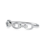 Load image into Gallery viewer, Designer Platinum Diamond Engagement Ring JL PT 0692
