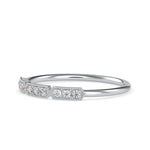 Load image into Gallery viewer, Designer Platinum 9 Diamond Engagement Ring JL PT 0693   Jewelove.US
