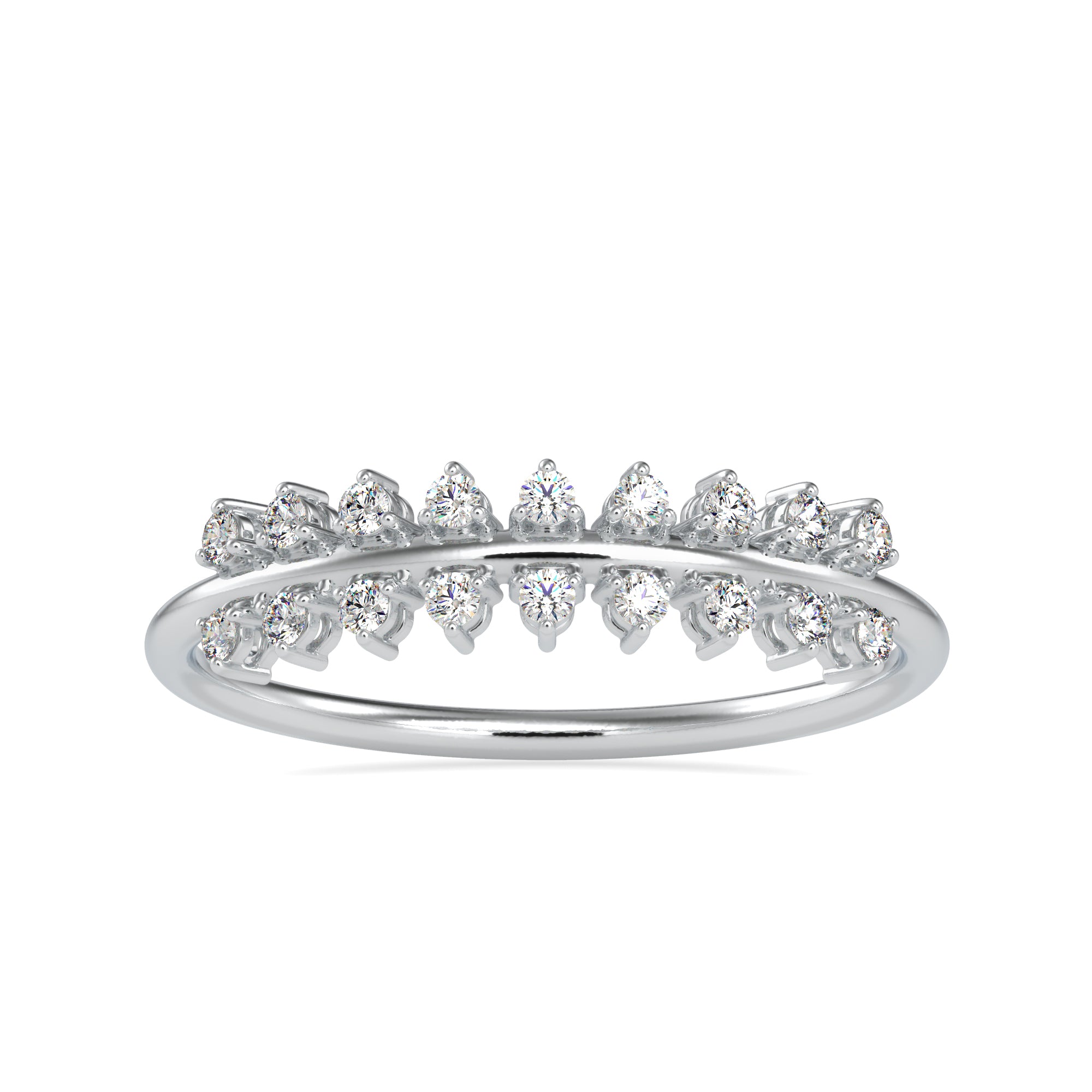 Designer Platinum Diamond Engagement Ring JL PT 0694