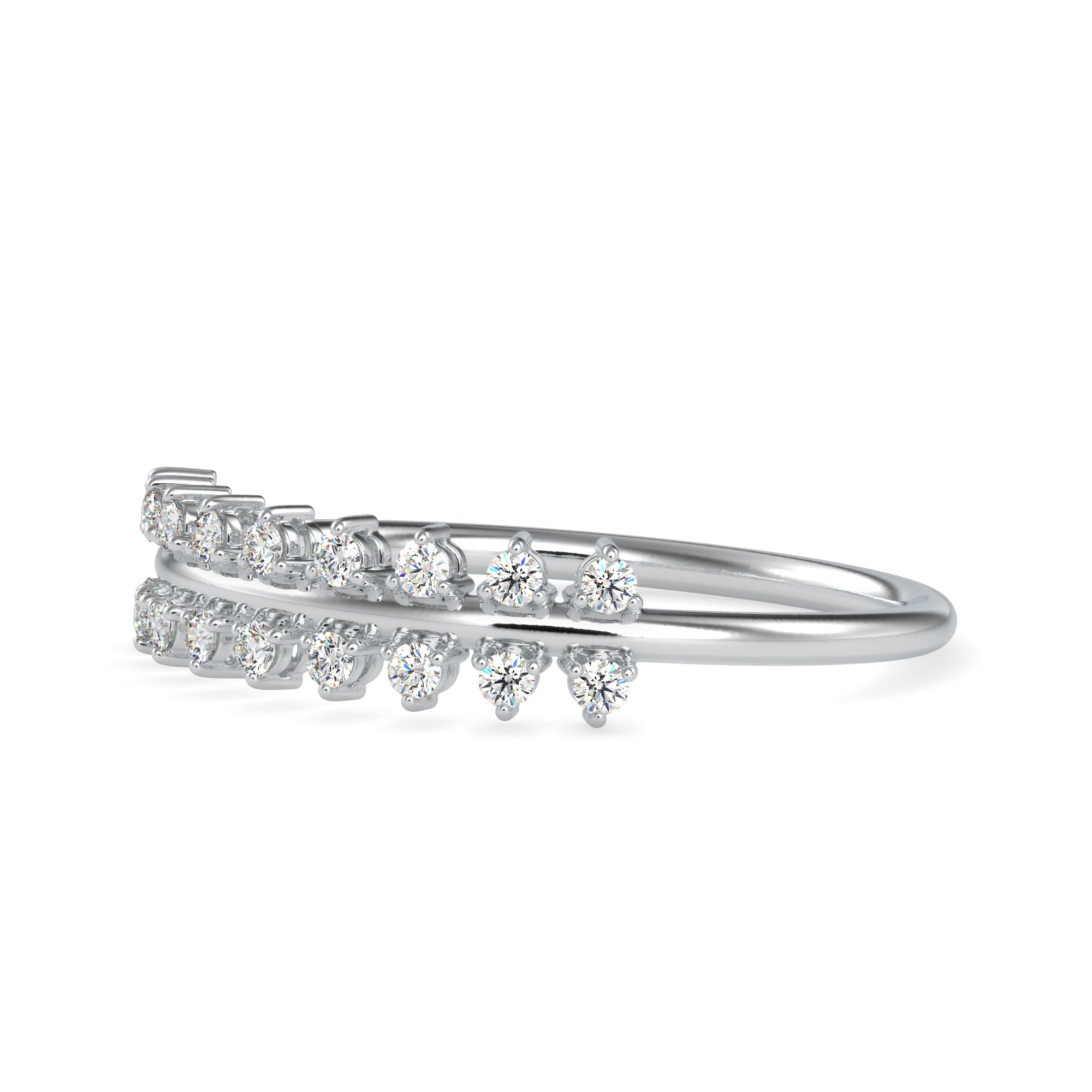 Designer Platinum Diamond Engagement Ring JL PT 0694   Jewelove.US