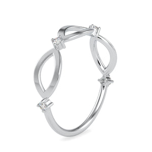 Designer Platinum Diamond Engagement Ring JL PT 0695