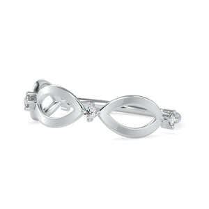 Designer Platinum Diamond Engagement Ring JL PT 0695