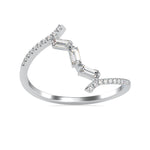Load image into Gallery viewer, Designer Baguette Diamond Platinum Diamond Engagement Ring JL PT 0697
