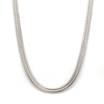 Load image into Gallery viewer, 5mm Japanese Double Snake Platinum Chain for Men JL PT CH 1122   Jewelove.US
