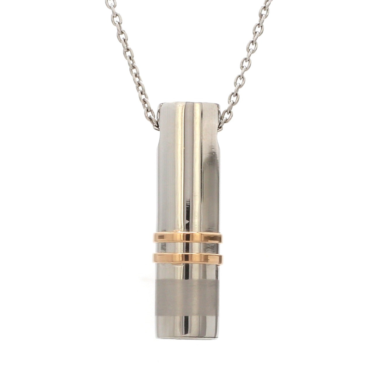 Platinum Rose Gold Pendant for Men JL PT P 310   Jewelove.US