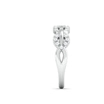 Load image into Gallery viewer, Designer Platinum Diamond Ring with Infinity Loops for Women JL PT 973
