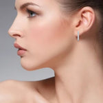 Load image into Gallery viewer, Platinum Diamond Earrings JL PT E DH RD 100   Jewelove.US
