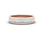 Load image into Gallery viewer, Designer Platinum &amp; Rose Gold Couple Rings JL PT 1113
