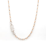 Load image into Gallery viewer, Platinum + Rose Gold Chain for Men JL PT CH 1041   Jewelove.US
