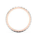 Load image into Gallery viewer, Designer Platinum &amp; Rose Gold Couple Rings JL PT 1113
