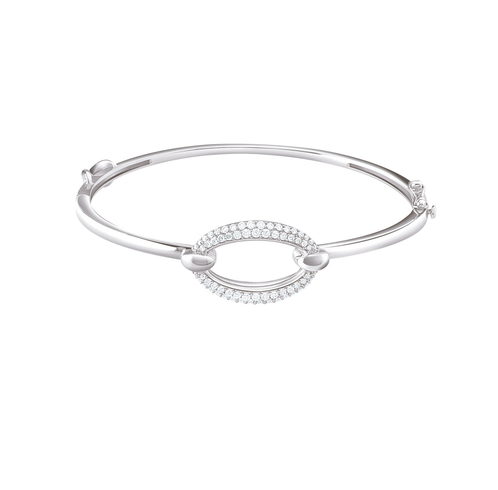 Evara Platinum Diamond Bracelet for Women JL PTB 795   Jewelove.US