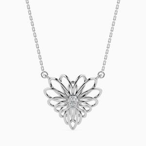 Platinum Diamond Heart Pendant for Women JL PT P 18007  VVS-GH Jewelove.US