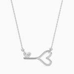Load image into Gallery viewer, Platinum Diamond Heart Key Pendant for Women JL PT P 18008   Jewelove.US
