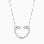 Load image into Gallery viewer, Platinum Heart Ruby Pendant for Women JL PT P 18009   Jewelove.US
