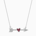 Load image into Gallery viewer, Designer Platinum Ruby Pendant with Diamond for Women JL PT P 18010  VVS-GH Jewelove.US
