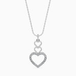 Load image into Gallery viewer, Platinum Diamonds Heart Pendant for Women JL PT P 18013  VVS-GH Jewelove.US
