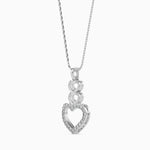 Load image into Gallery viewer, Platinum Diamonds Heart Pendant for Women JL PT P 18013   Jewelove.US
