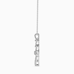 Platinum Diamonds Heart Pendant for Women JL PT P 18013   Jewelove.US