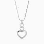 Load image into Gallery viewer, Platinum Diamonds Heart Pendant for Women JL PT P 18013   Jewelove.US
