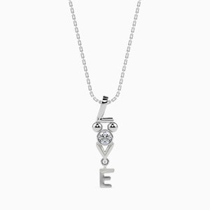 Platinum Diamond Pendant for Women JL PT P 18017  VVS-GH Jewelove.US