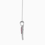 Load image into Gallery viewer, Platinum Ruby Heart Pendant with Diamond for Women JL PT P 18029   Jewelove.US
