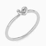Load image into Gallery viewer, Beautiful Platinum Diamond Heart Ring JL PT 18033  VVS-GH Jewelove.US
