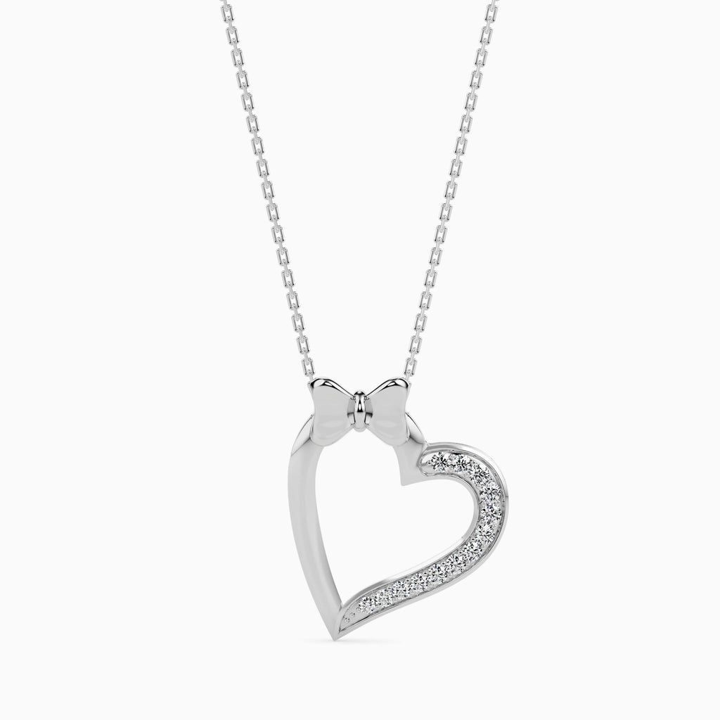 Platinum Diamonds Heart Pendant for Women JL PT P 18042  VVS-GH Jewelove.US
