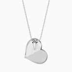 Load image into Gallery viewer, Platinum Ruby Heart Pendant with Diamond for Women JL PT P 18045   Jewelove.US
