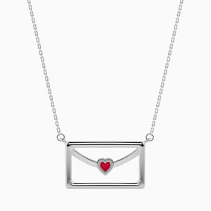 Platinum Heart Ruby Pendant for Women JL PT P 18046   Jewelove.US