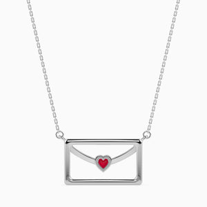 Platinum Heart Ruby Pendant for Women JL PT P 18046   Jewelove.US