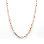 Load image into Gallery viewer, Platinum + Rose Gold Chain for Men JL PT CH 1029
