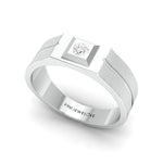 Load image into Gallery viewer, Diamond Platinum Ring for Men JL PT 1110   Jewelove.US
