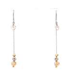 Load image into Gallery viewer, Japanese Platinum Earrings with Rose Gold for Women JL PT E 277   Jewelove.US
