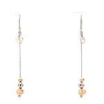Load image into Gallery viewer, Japanese Platinum Earrings with Rose Gold for Women JL PT E 277   Jewelove.US
