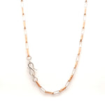 Load image into Gallery viewer, Platinum + Rose Gold Chain for Men JL PT CH 1046
