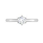 Load image into Gallery viewer, 0.30 cts Solitaire Platinum Ring JL PT RS RD 154   Jewelove.US
