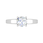Load image into Gallery viewer, 0.50 cts Solitaire Platinum Ring JL PT RS RD 143   Jewelove.US
