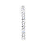 Load image into Gallery viewer, Platinum Diamond Hoop Bali Earrings for Women JL PT E DH RD 109   Jewelove.US
